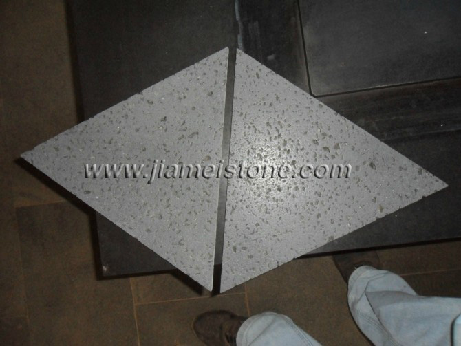 lava stone triangle shape tiles