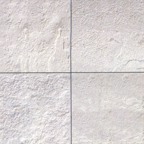 white sandstone flooring