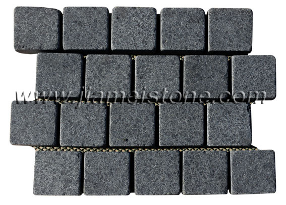 g684 granite mesh backed pavers