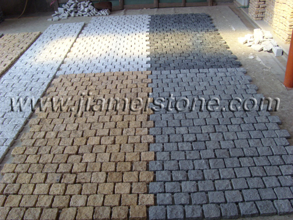 mesh backed stone cobblestone 