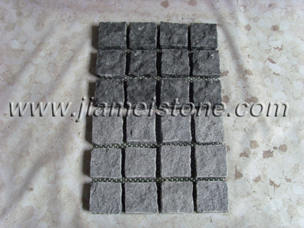granite mesh backed pavers
