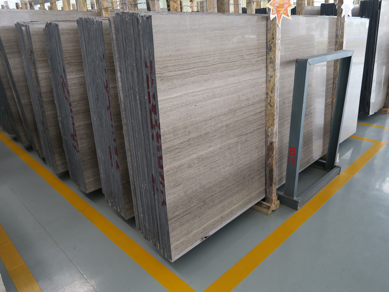 wooden grey marble