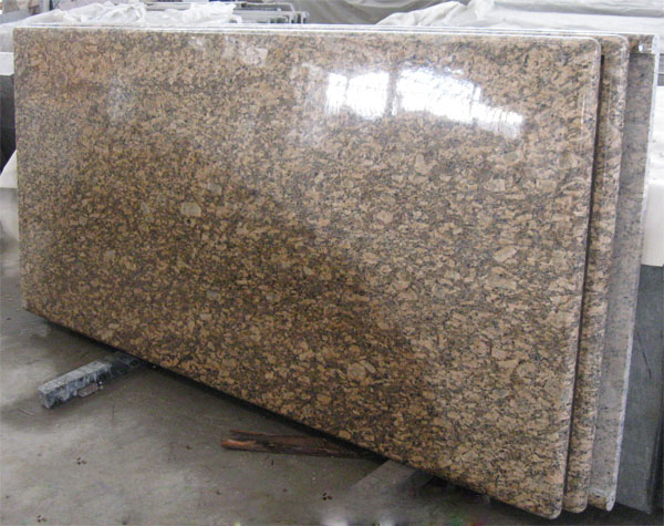 Giallo Fiorito granite countertop
