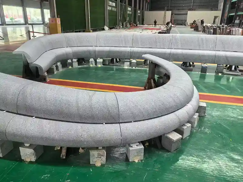 granite seat wall