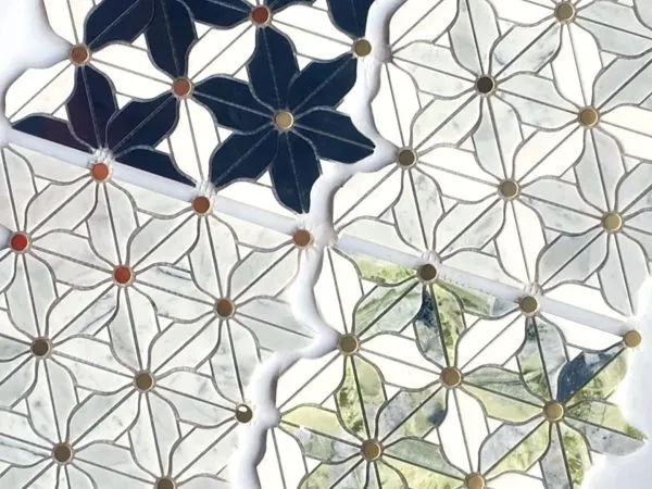 marble mosaic tiles
